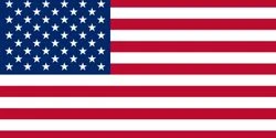 United States of America Flag with 50 Stars and 13 Stripes