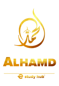Al Hamd Islamic Center Logo - Golden Calligraphy & Islamic Symbols